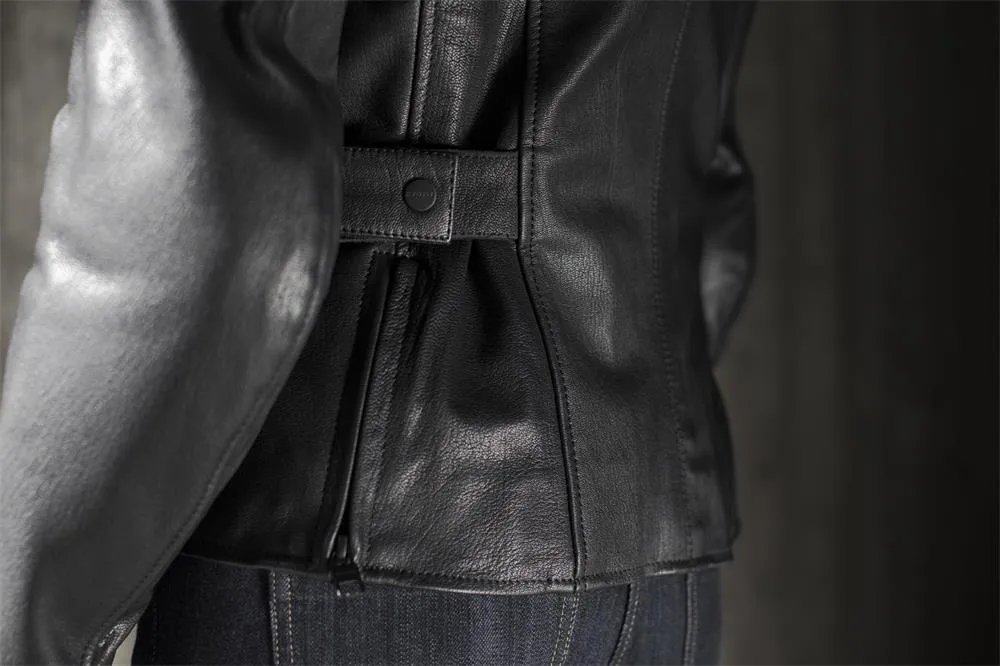 ** Spidi Mystic Lady Leather Jacket - Black - SALE