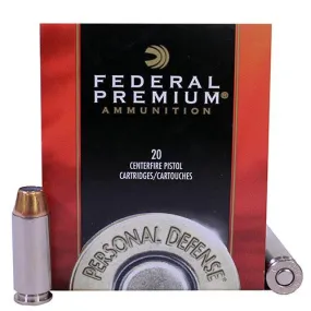 10mm Auto Premium Personal Defense, 180 Grains, Hydra-Shok, JHP, Per 20