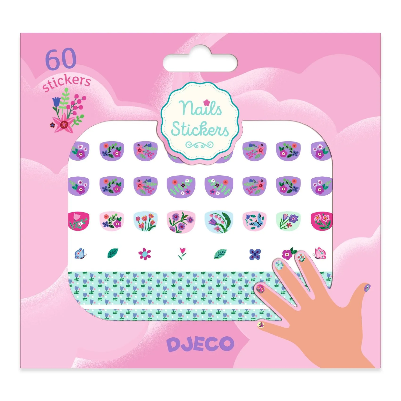 120 Petit Flowers Nail Stickers