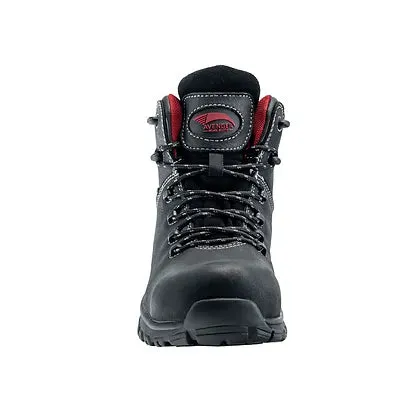 A7422 Avengers Black Alloy Toe Waterproof Work Boot