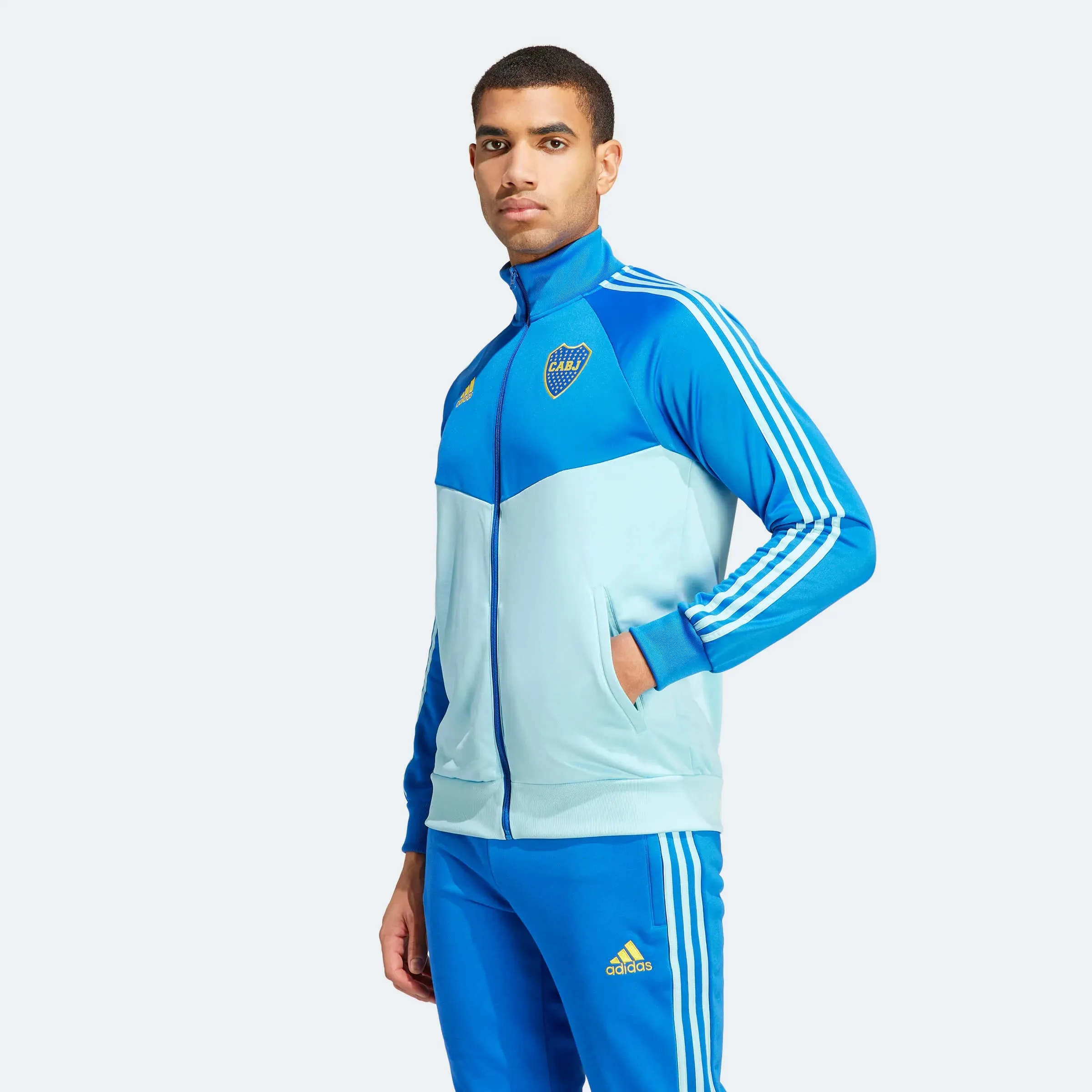 adidas 2023 Boca Juniors DNA Training Top - Blue-Light Blue