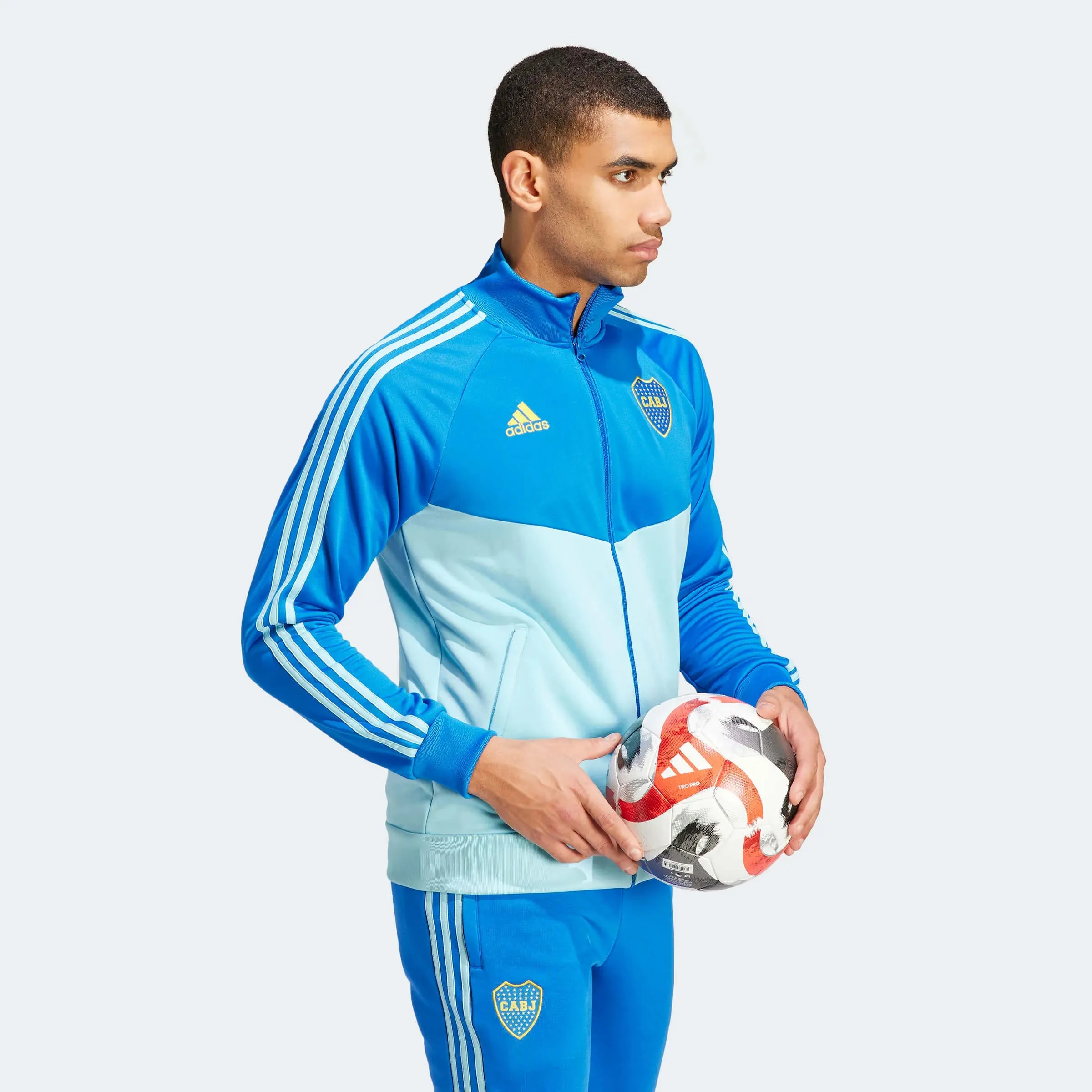 adidas 2023 Boca Juniors DNA Training Top - Blue-Light Blue