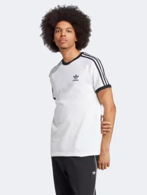 Adidas Adicolor Classics 3 Stripes Men Original T-Shirt White/Black