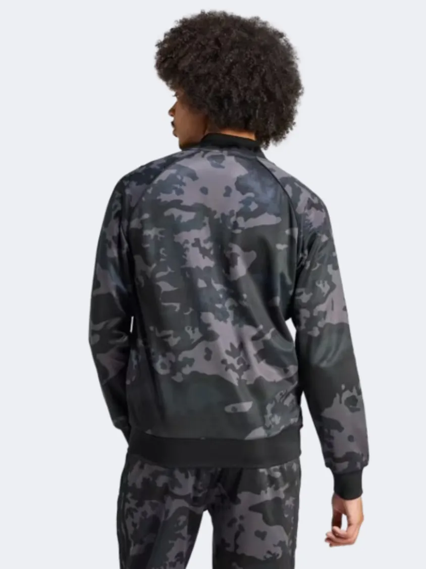 Adidas Camo Sst Men Original Jacket Black