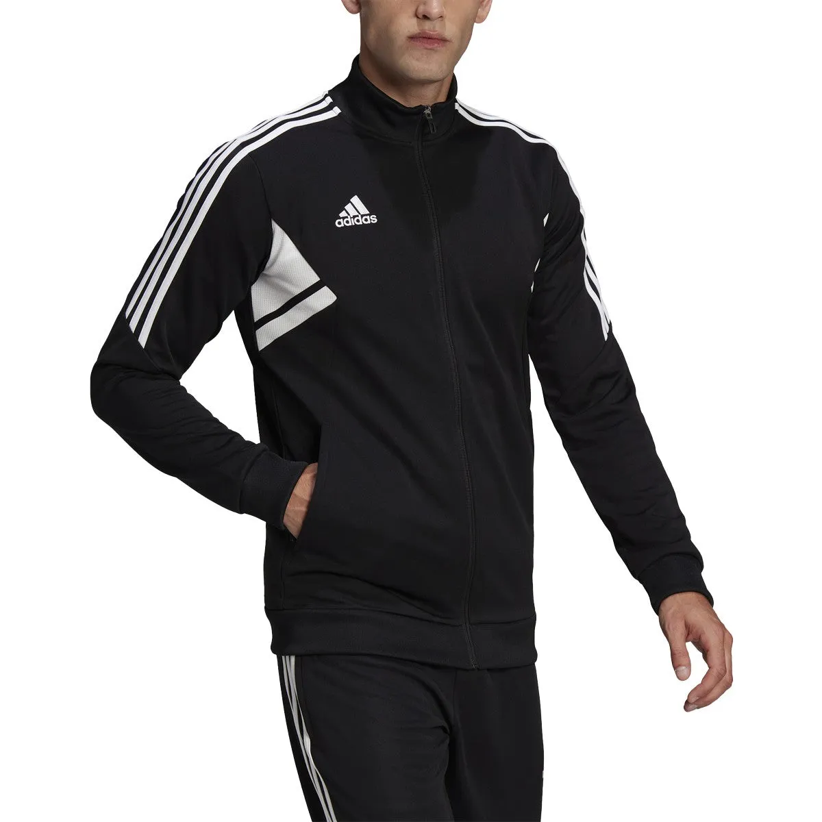 ADIDAS CONDIVO 22 TRACK JACKET-BLACK/WHITE