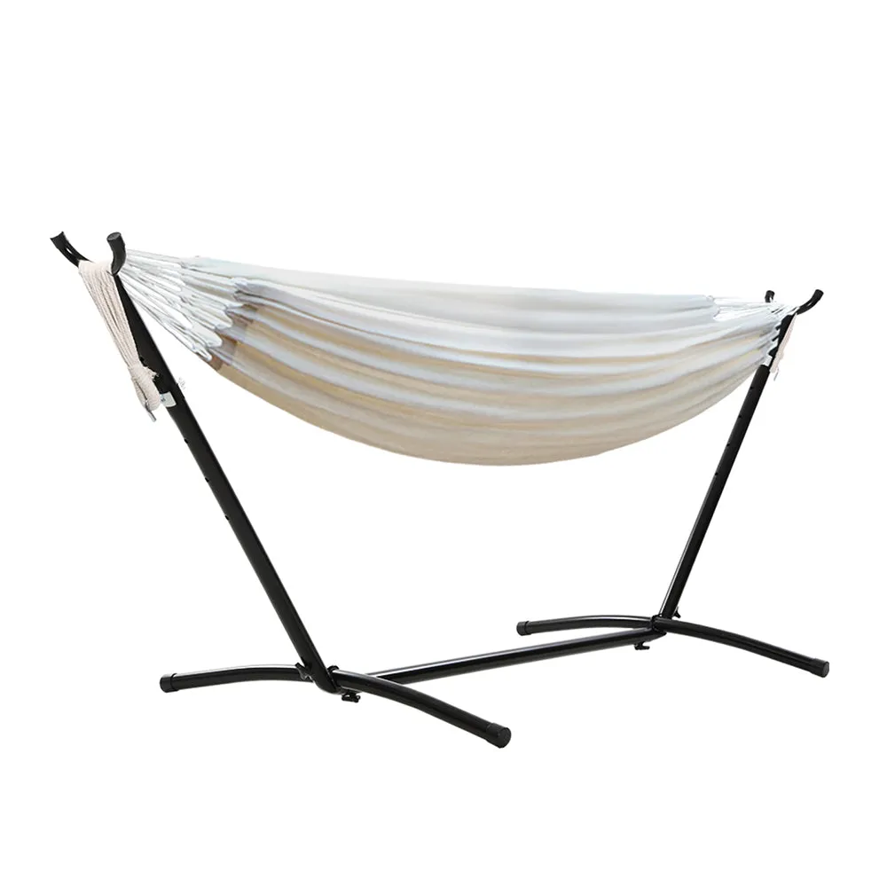 Adjustable Cotton Hammock Chair, Water Resistant, Gardeon