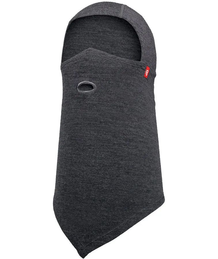 Airhole Balaclava Hinge Merino - Heather Grey