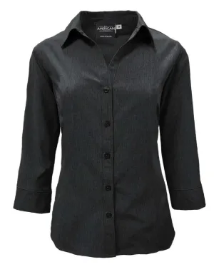 All American Clothing Co. - Women's 3/4 Sleeve Dress Shirt