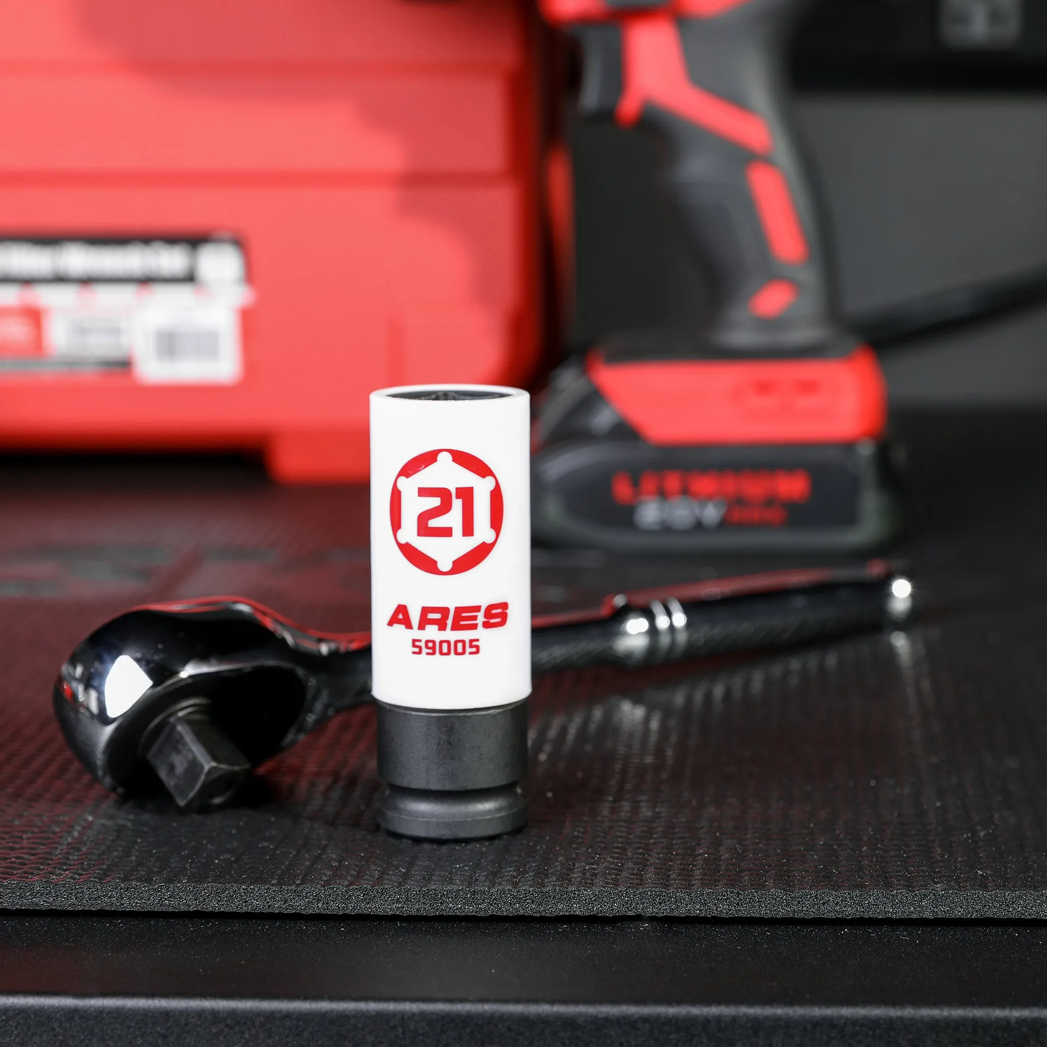 ARES 59005 - 21mm Non-Marring Impact Lug Nut Socket