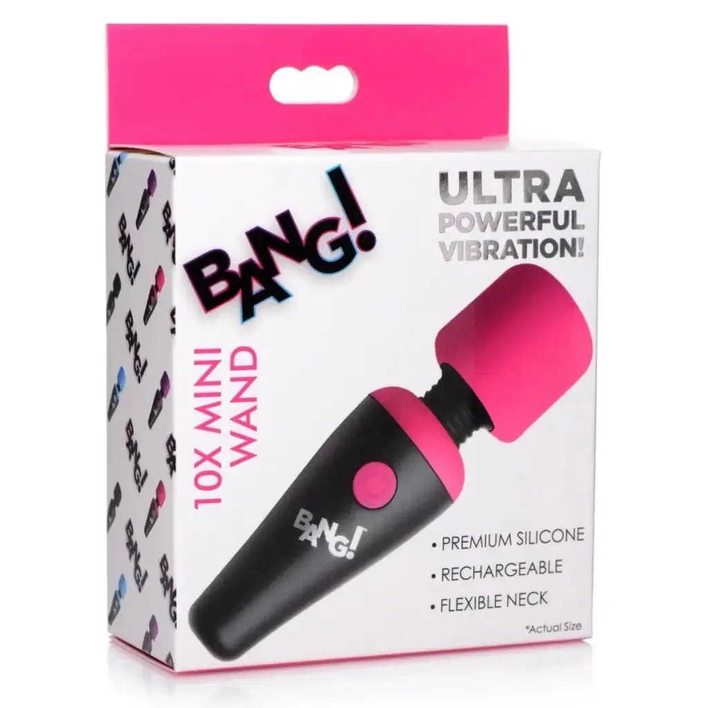 BANG! 10x Ultra Powerful Silicone Mini Wand