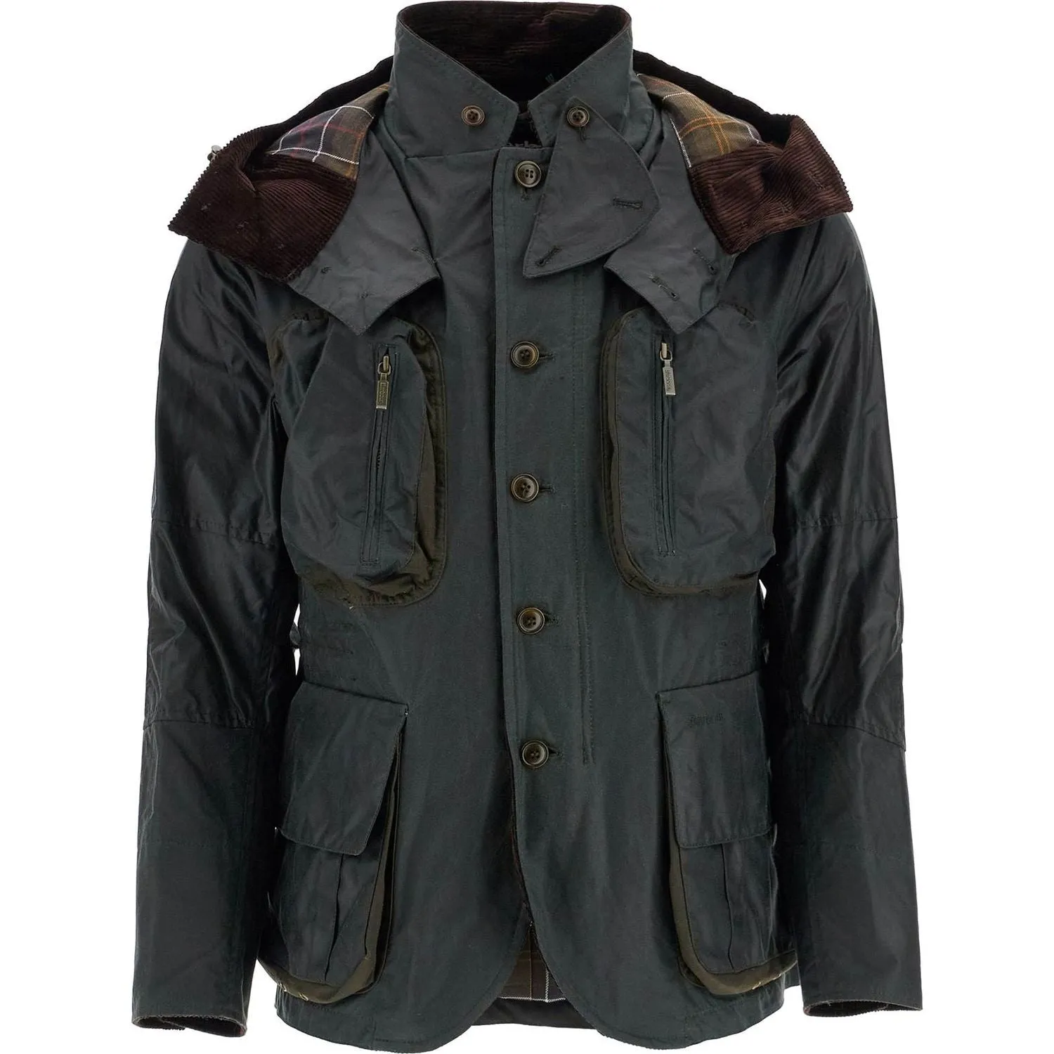 Barbour x TOKITO outland waxed jacket