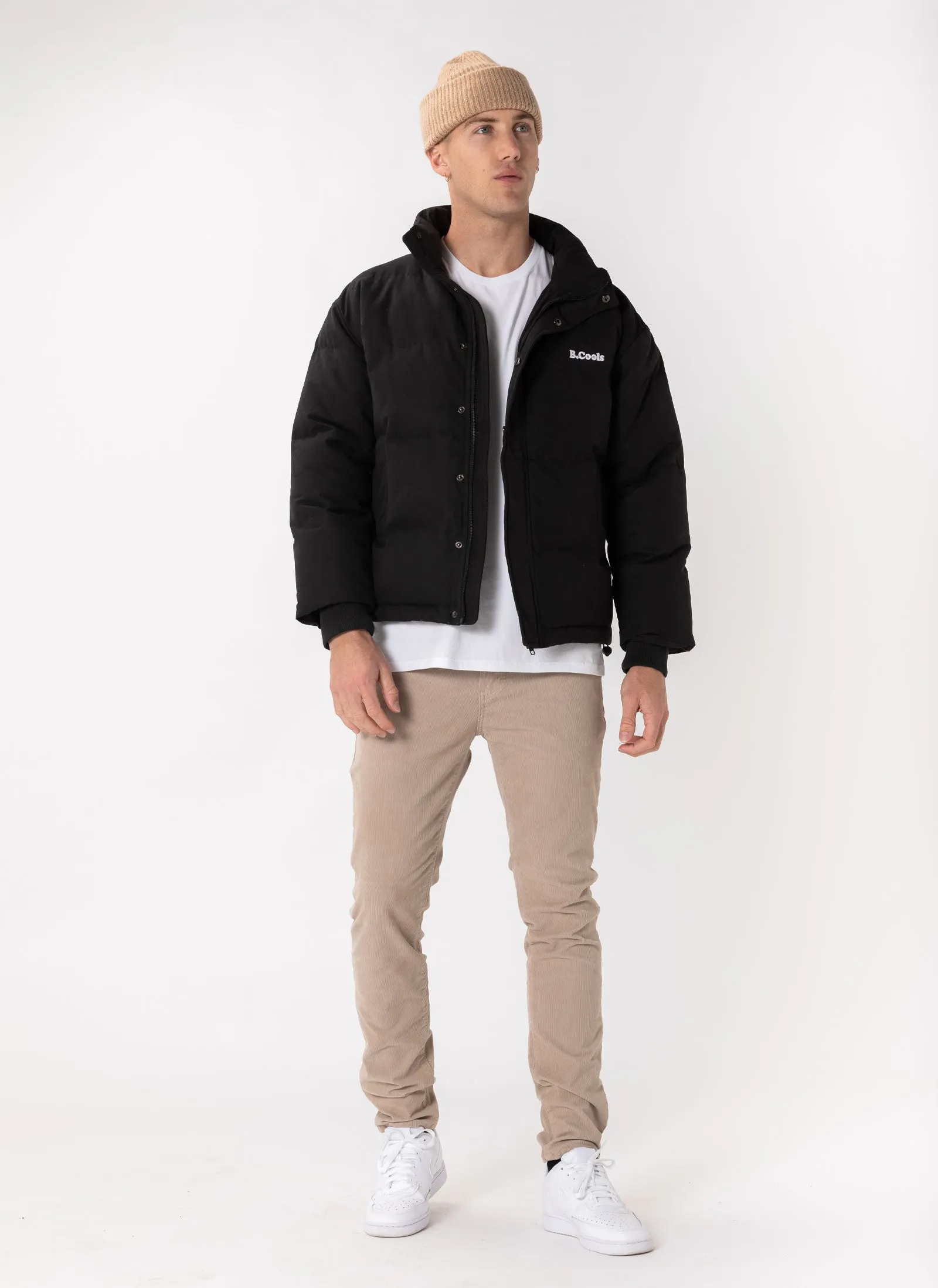 B.Cools Puffer Jacket Black