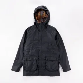 BEDALE HOODED JACKET NAVY