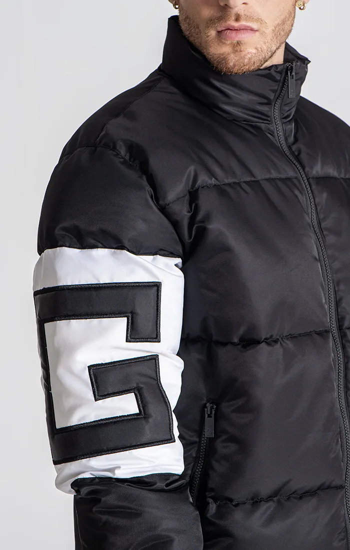 Black Captain Puffer Jacket