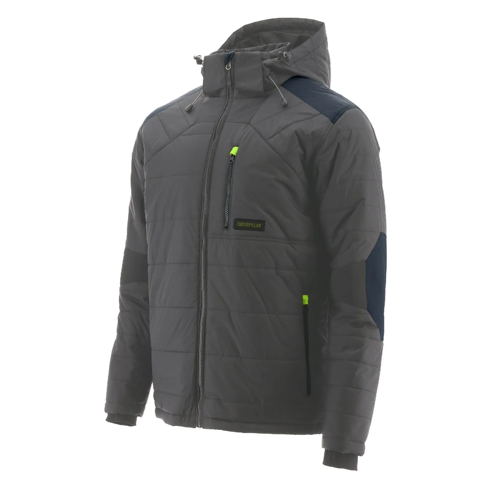 Boreas Insulated Puffer Jacket Small Grey