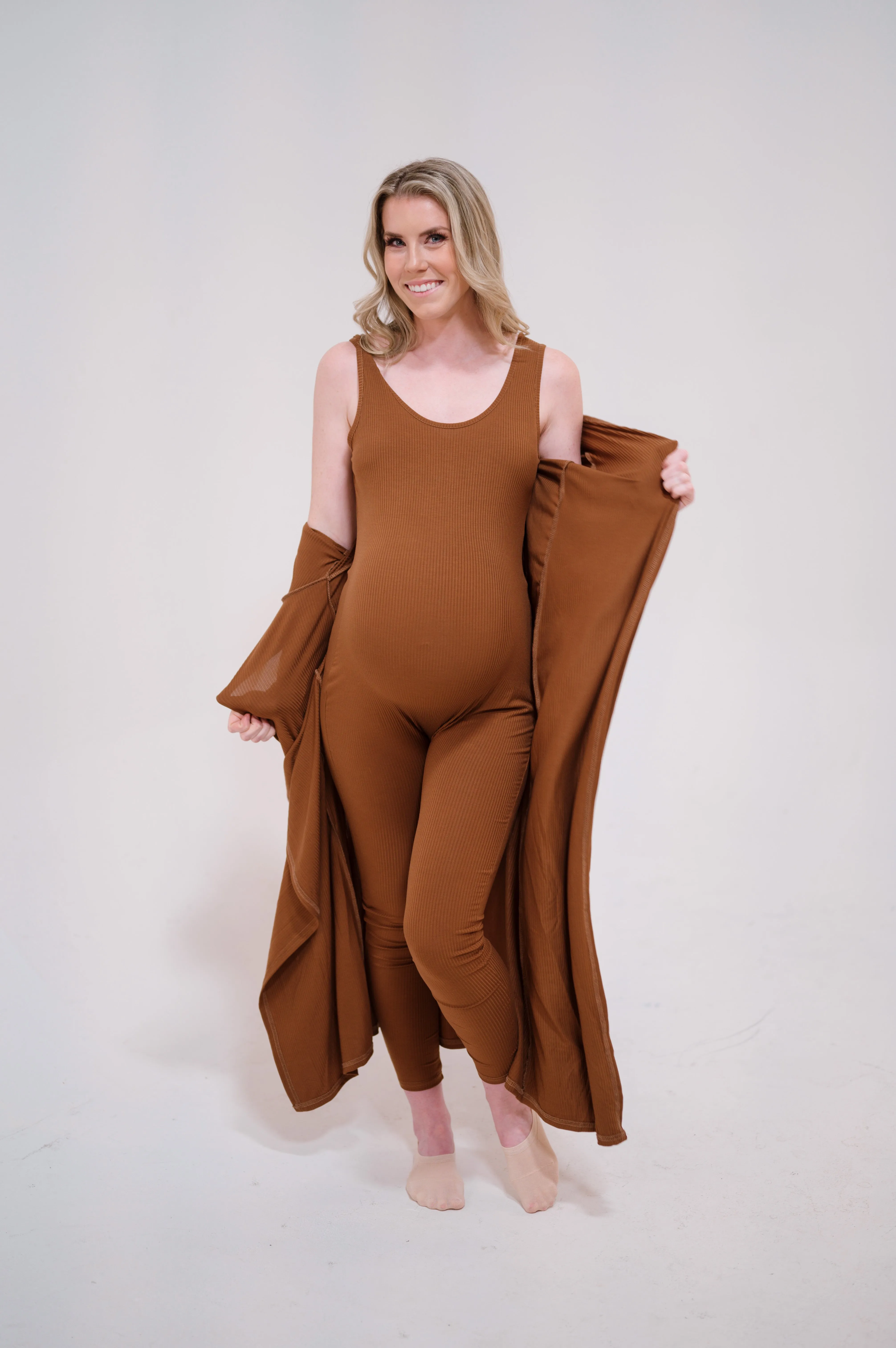 Carmen Bodysuit in Cocoa