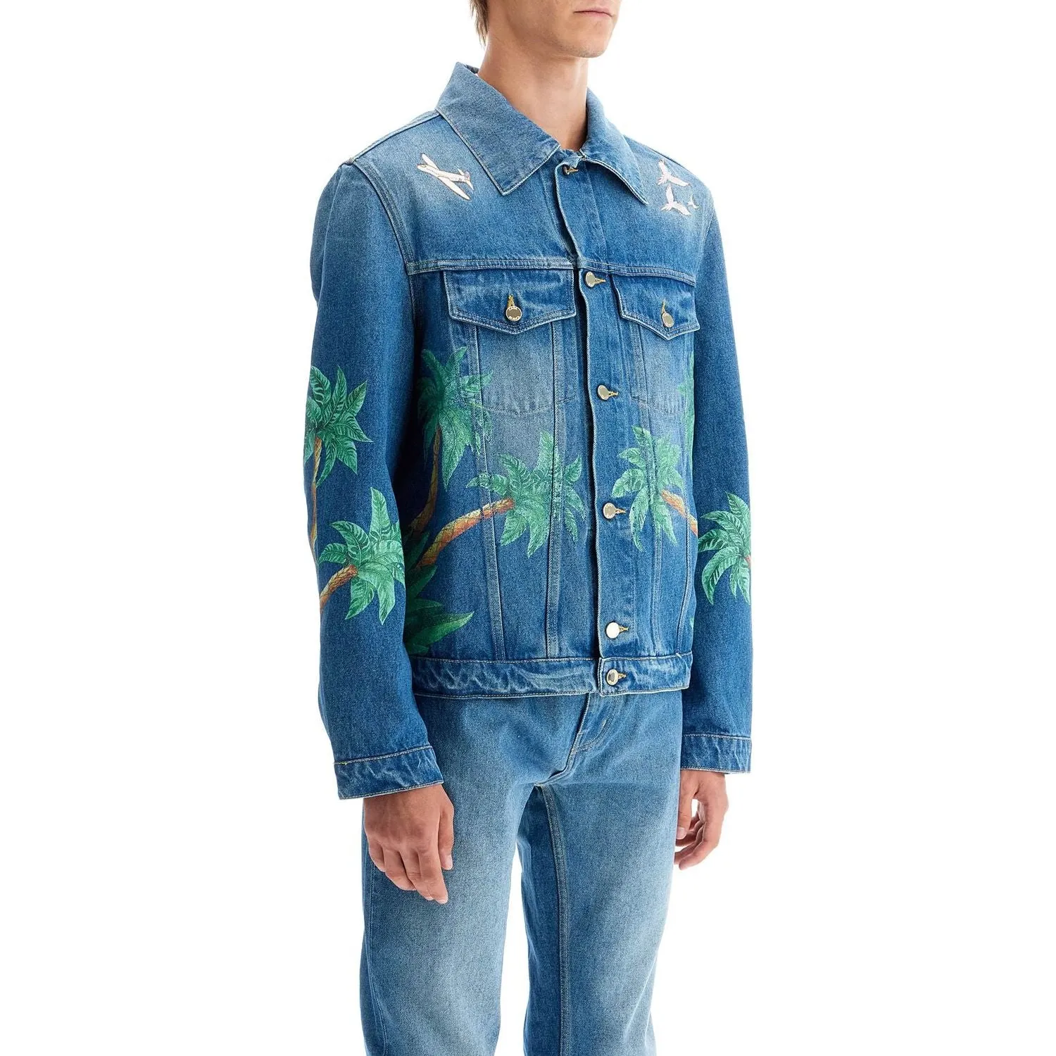 Casablanca denim tennis club jacket