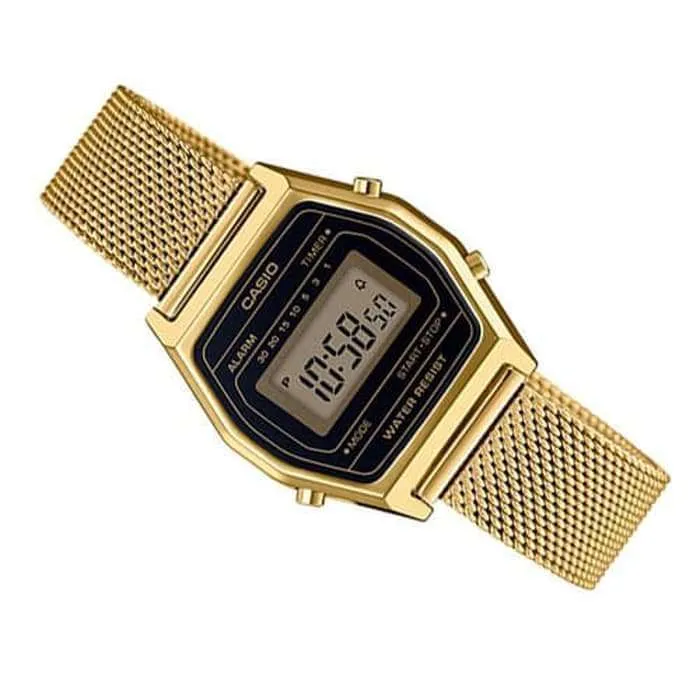 Casio LA690WEMY-1DF Gold Watch for Women