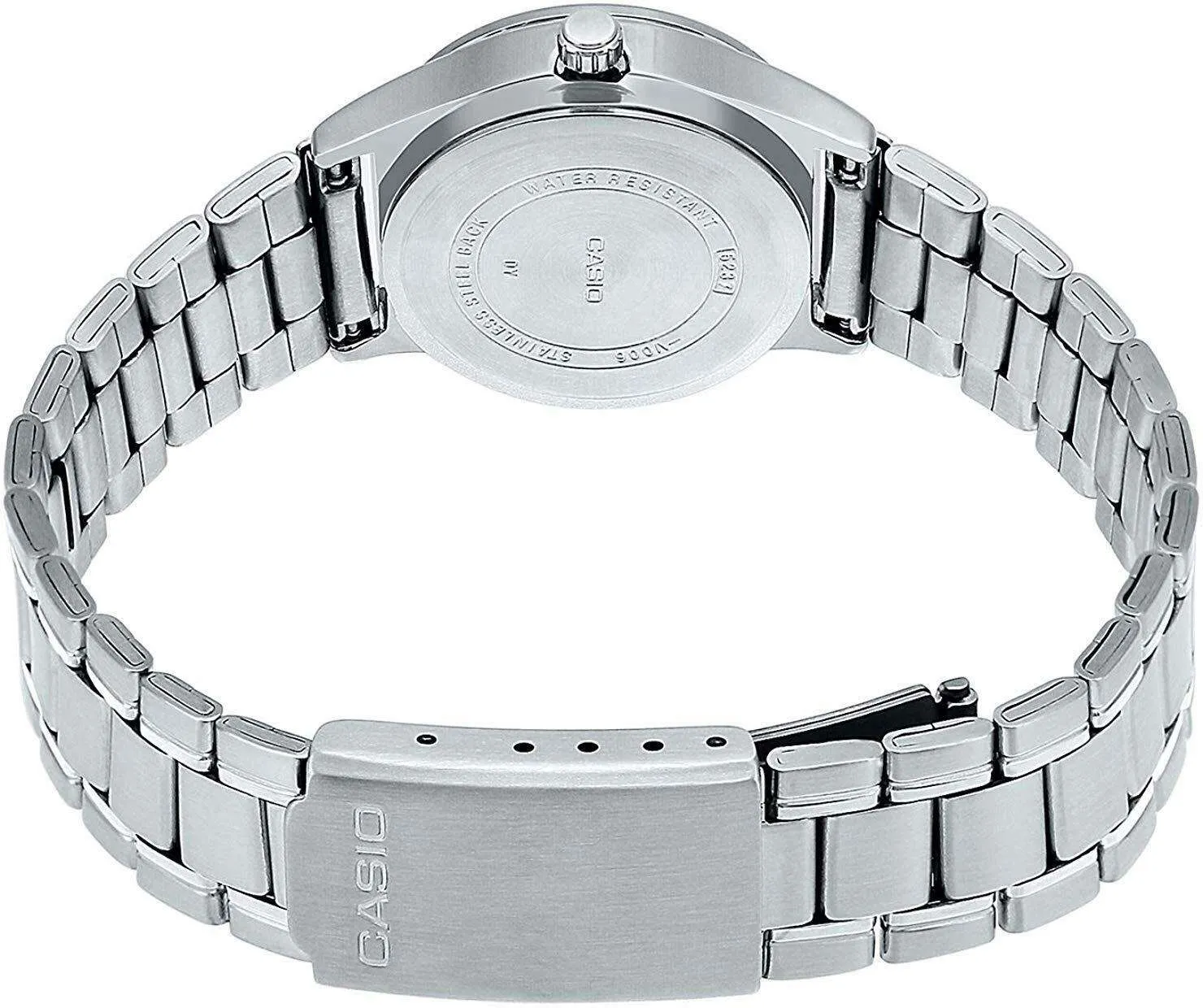 Casio LTP-V006D-1B2 Silver Stainless Watch for Women