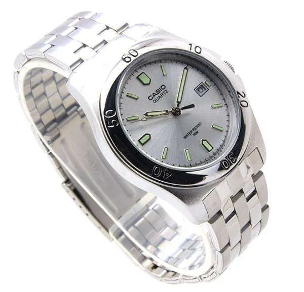 Casio MTP-1213A-7AVDF Silver Stainless Steel Strap Watch for Men