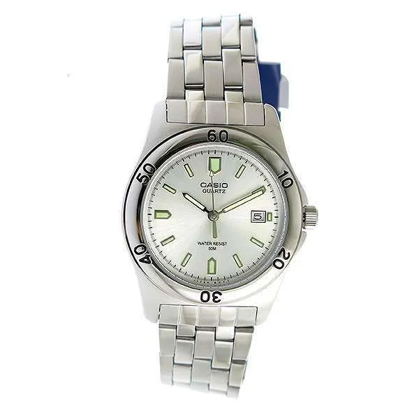 Casio MTP-1213A-7AVDF Silver Stainless Steel Strap Watch for Men