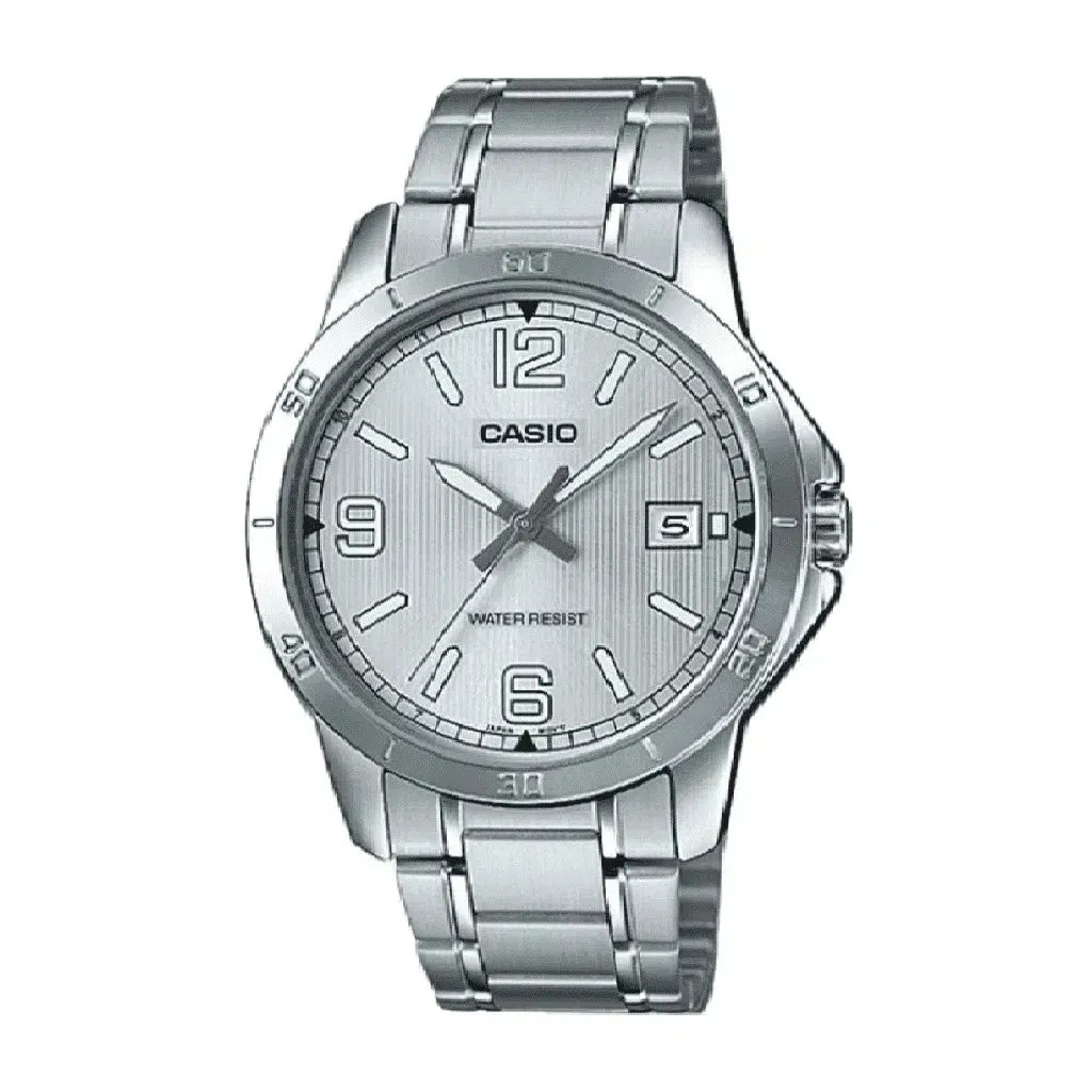 Casio MTP-V004D-7B2 Silver Stainless Watch for Men