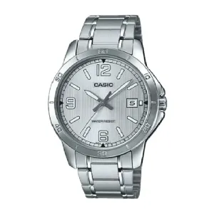 Casio MTP-V004D-7B2 Silver Stainless Watch for Men