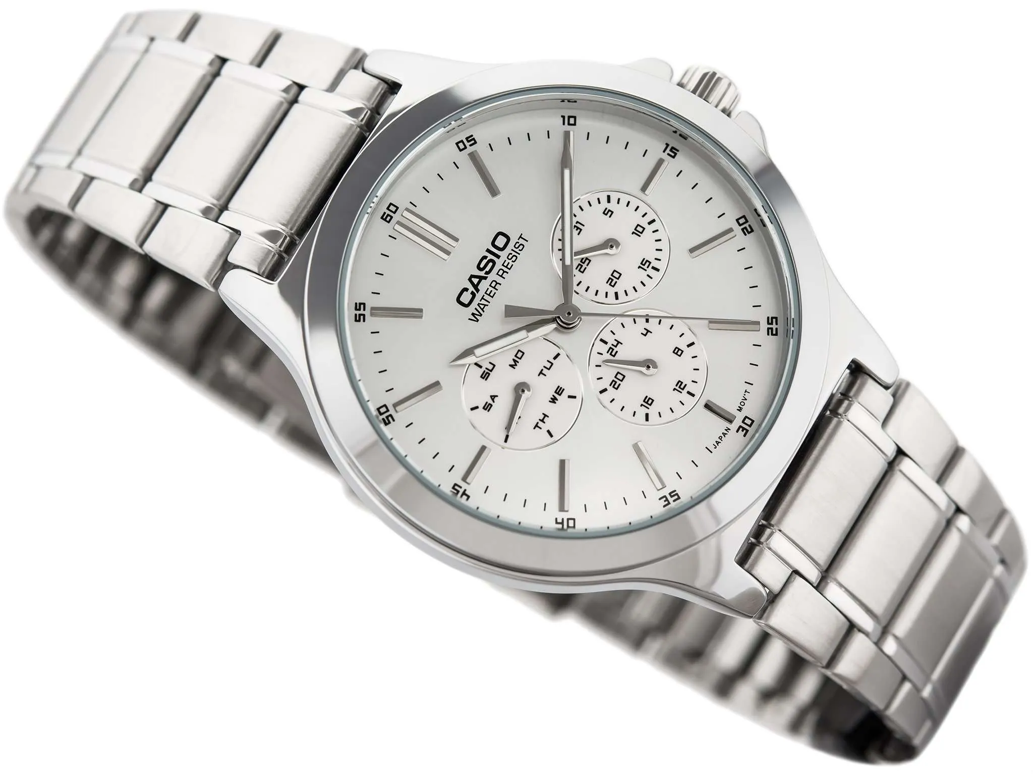 Casio MTP-V300D-7A Silver Stainless Watch for Men