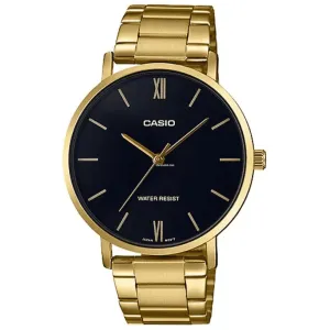 Casio MTP-VT01G-1B Gold Stainless Watch for Men