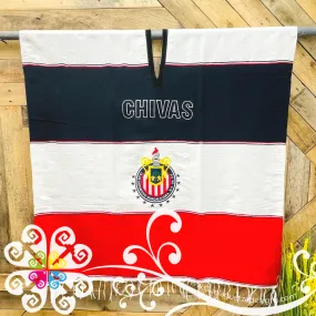 Chivas Soccer Team - Sarape Men Poncho