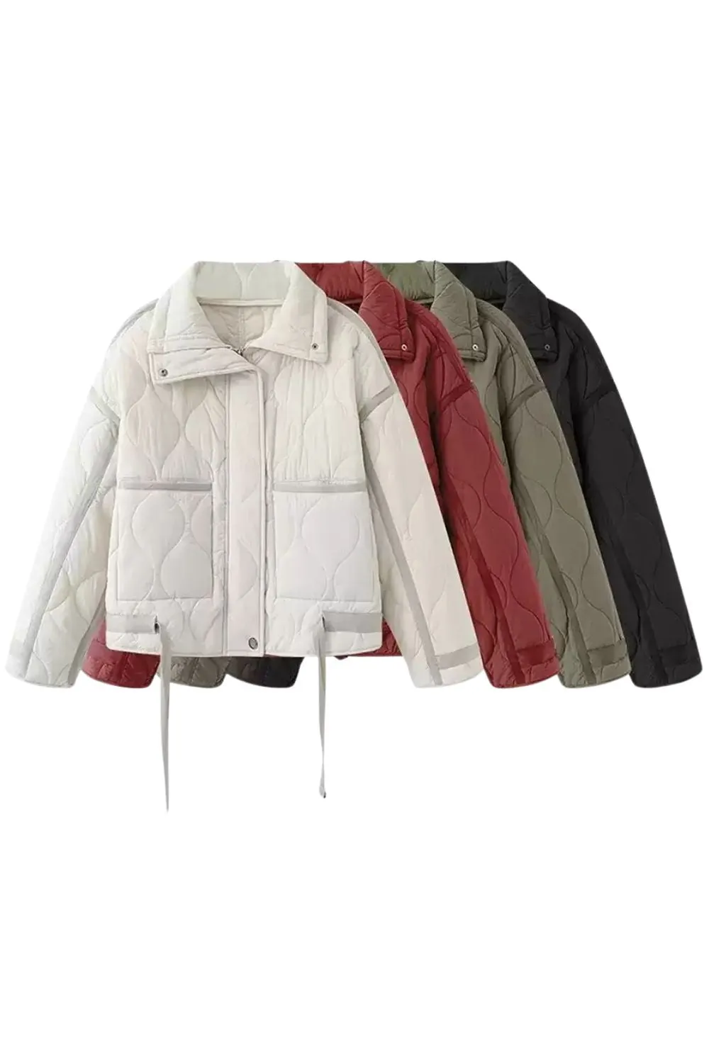 'Claire' Cotton Puffer Jacket (4 color)