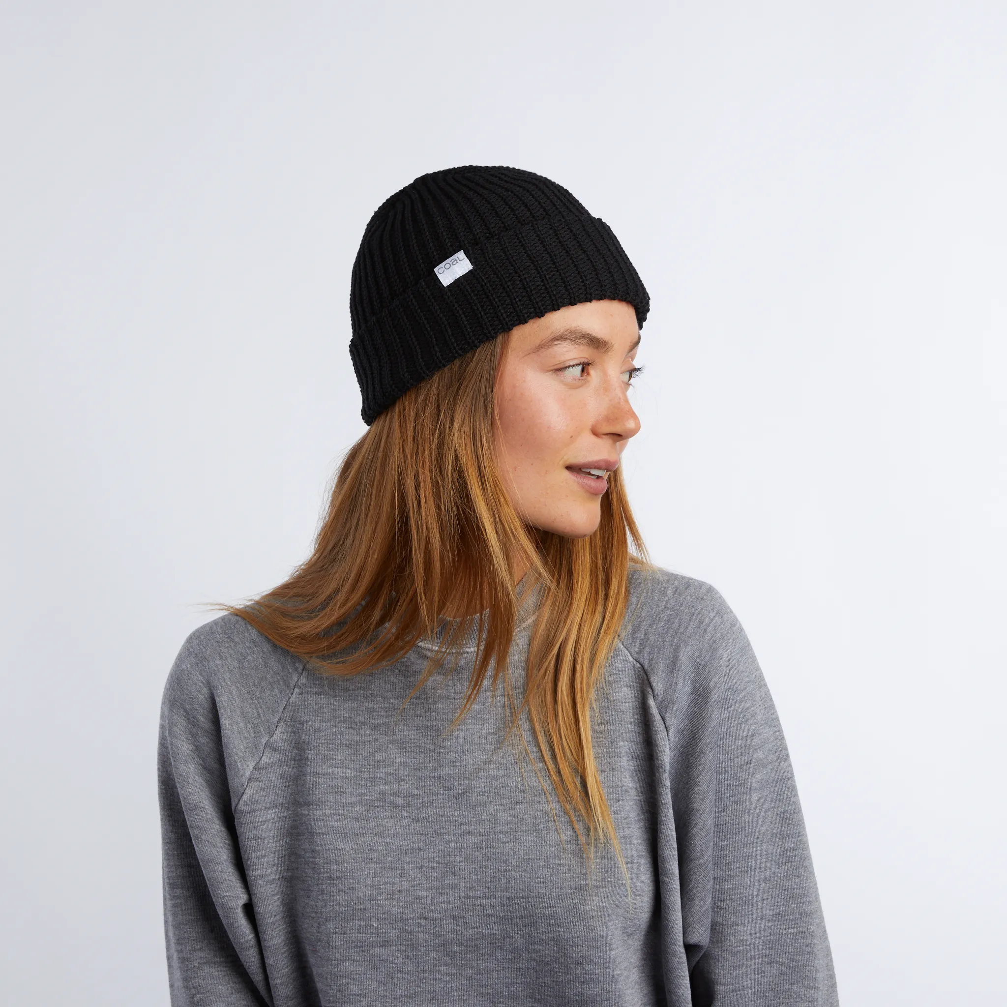 Coal Eddie Recycled Knit Cuff Beanie - Mustard