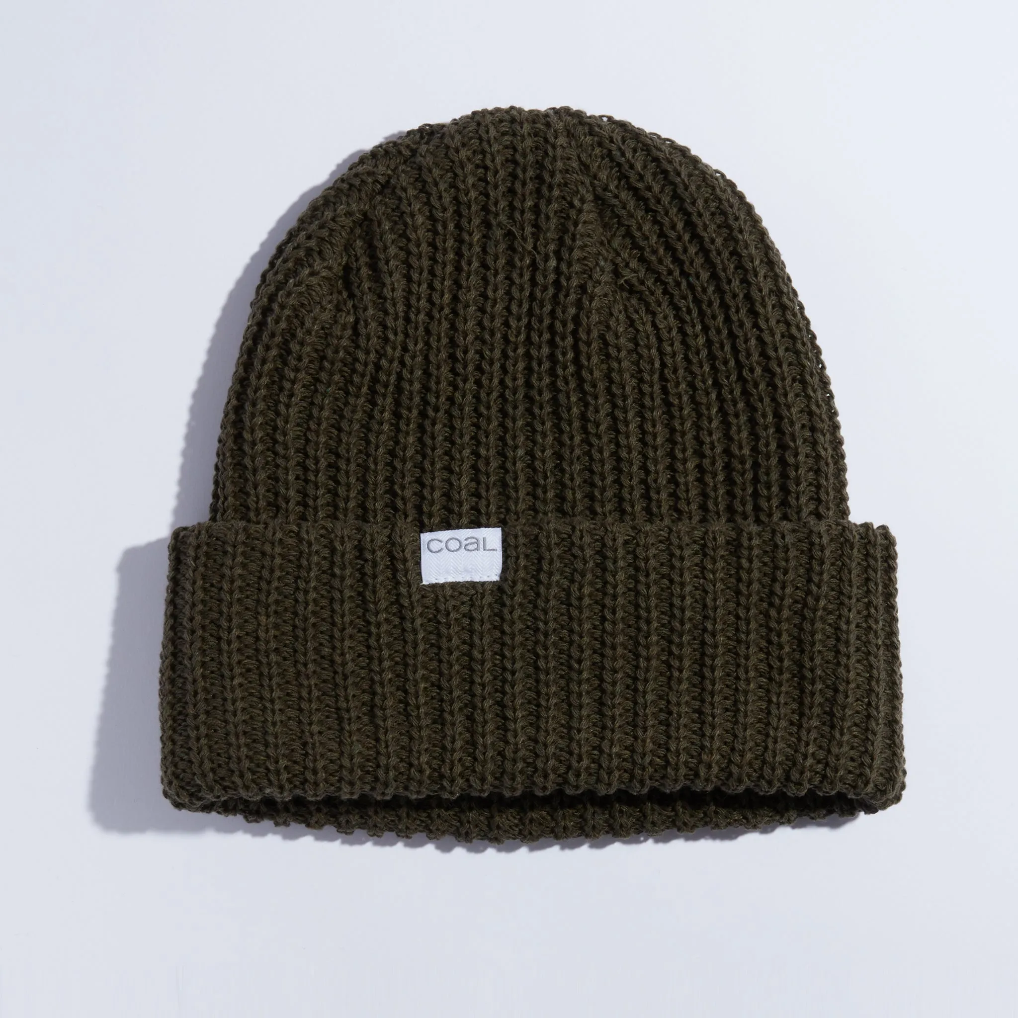 Coal Eddie Recycled Knit Cuff Beanie - Mustard