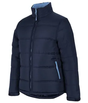 Contrast Puffer Jacket