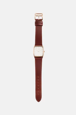 DRESS WATCH (SK6 - Rose Gold / Walnut)