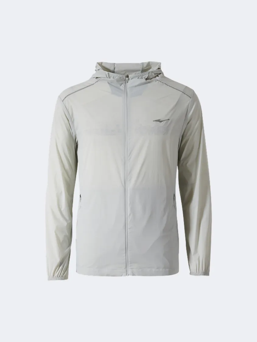 Erke Windbreaker Men Lifestyle Jacket Grey