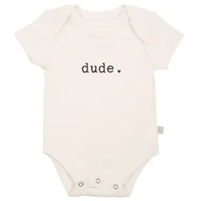 finn and emma graphic bodysuit - dude