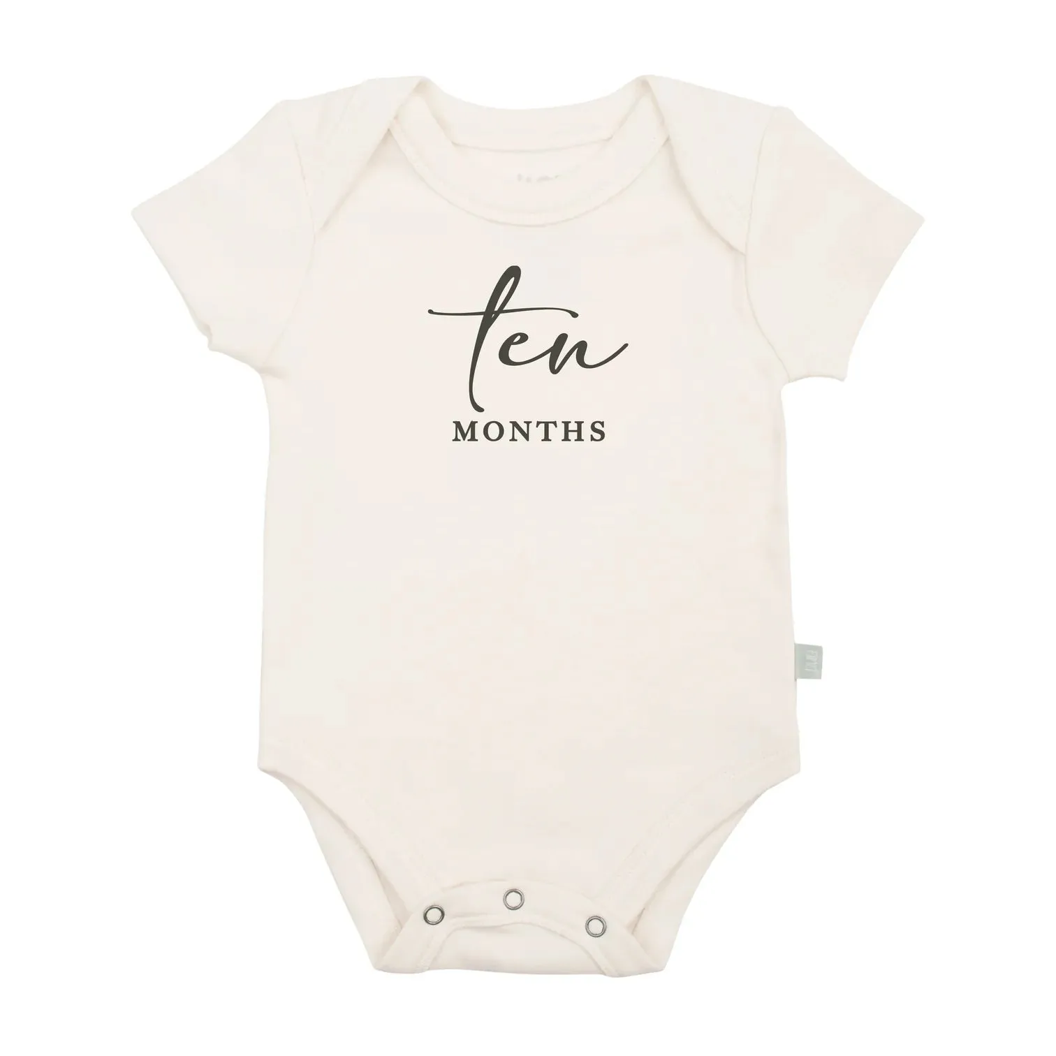 Finn   Emma - Birthday Milestone Bodysuit - Black