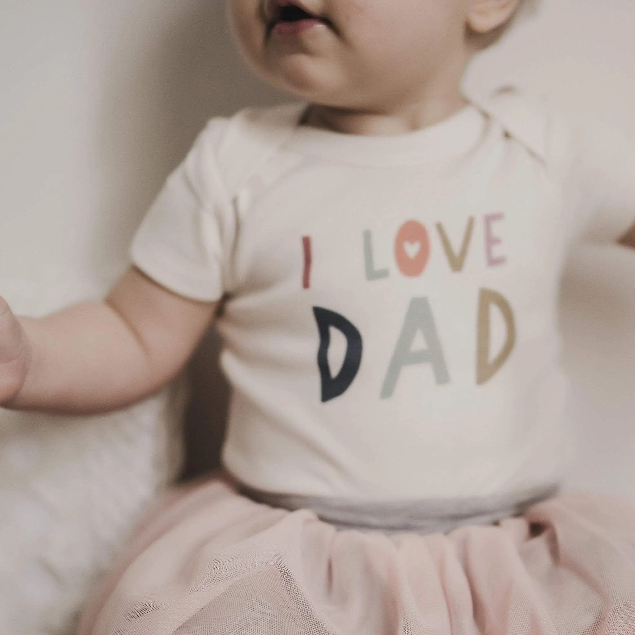 Finn   Emma - I Love Dad Graphic Bodysuit