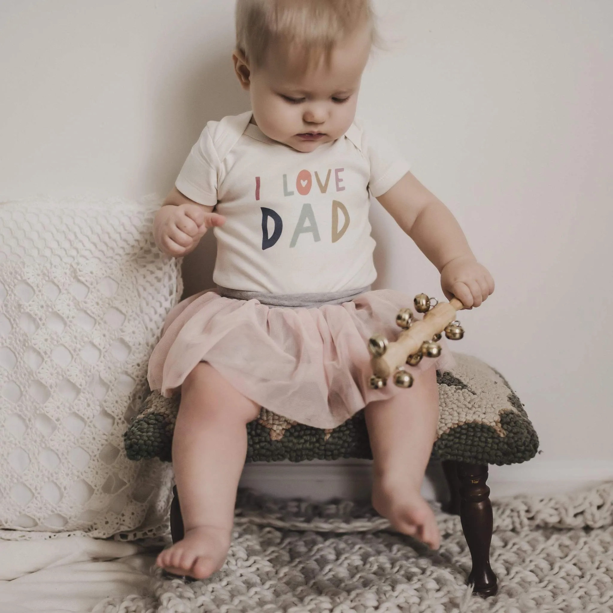 Finn   Emma - I Love Dad Graphic Bodysuit