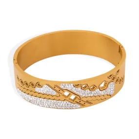 Floral Majesty Bangle