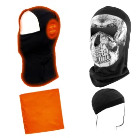 Gift Box 2 MP7922FMSET Black 'Heated' Balaclava and ZanHead Gear Products