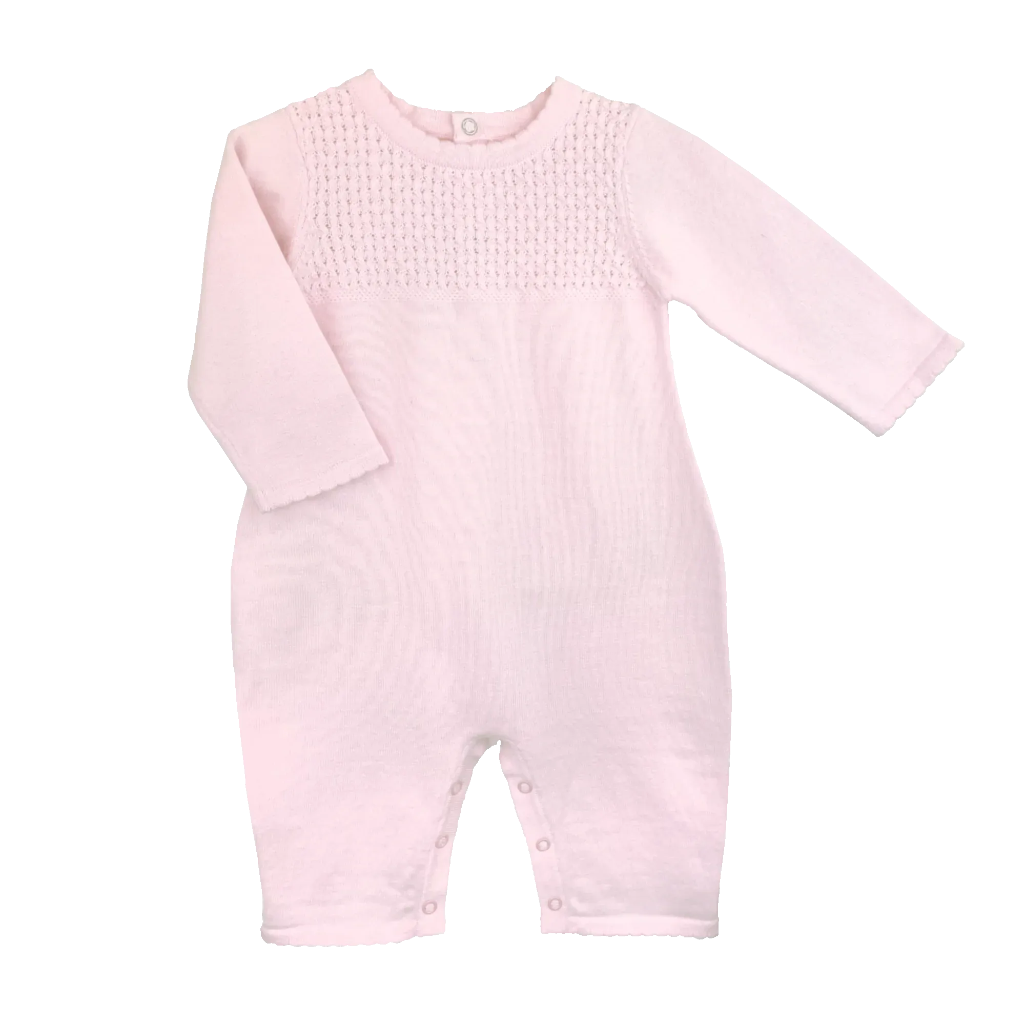 Girls L/S Knit Romper