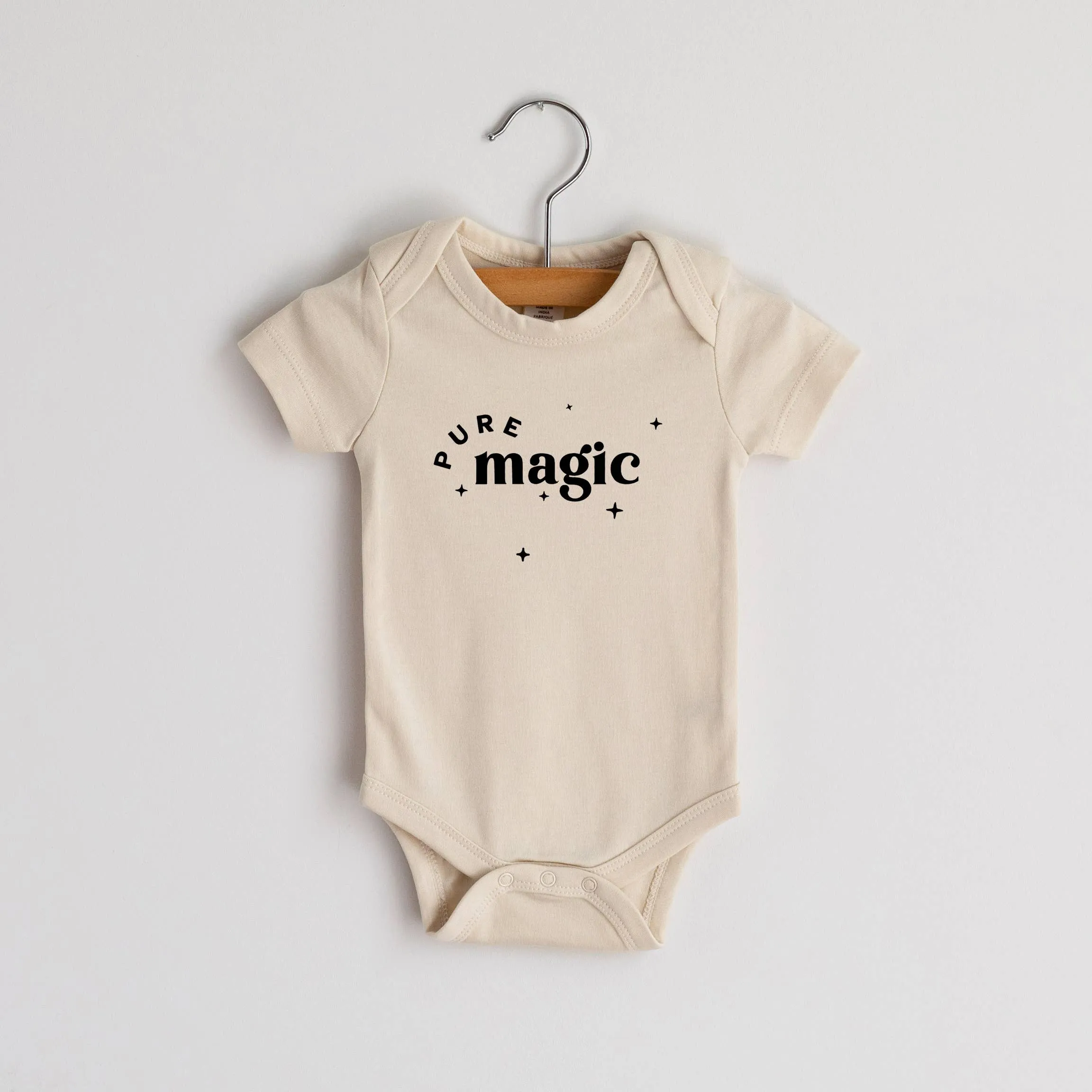 Gladfolk - Cream Pure Magic Organic Baby Bodysuit