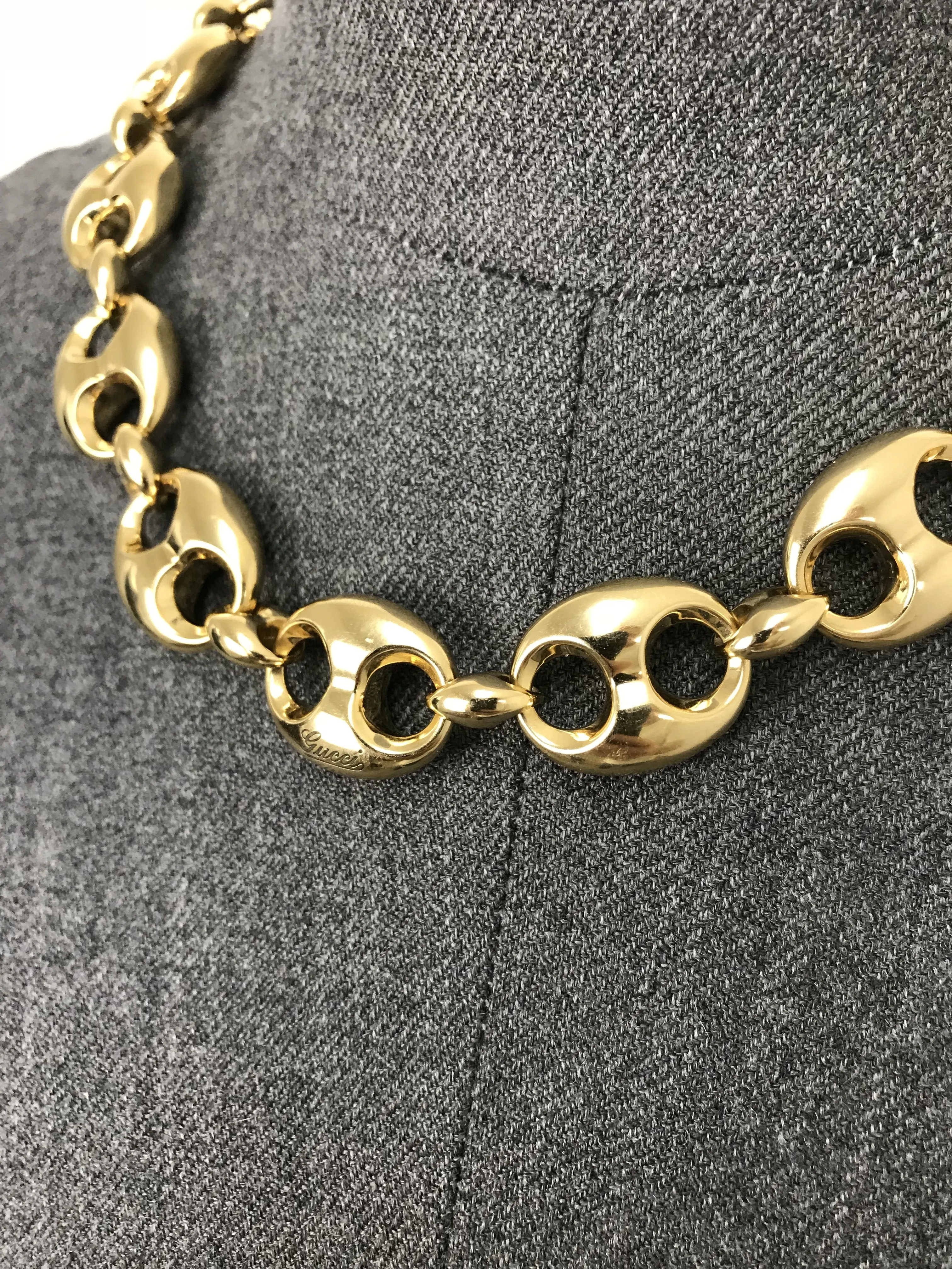 Gucci Marina 18k Yellow Gold Chain Necklace