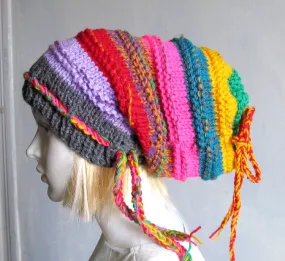 Handmade Unisex Dreads Long / Tube Hat