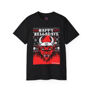 Happy Helladays Christmas Unisex Tee