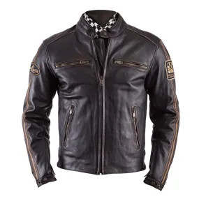 Helstons Ace Oldies Brown Leather Jacket