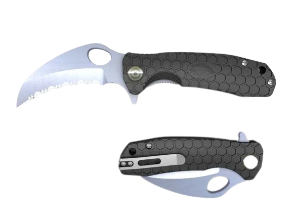 Honey Badger - Serrated Claw (8Cr13Mov)