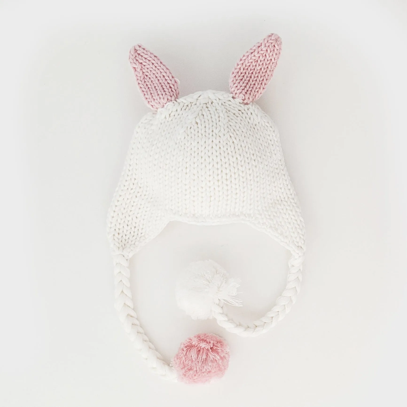 Hugbunny Pink Beanie Hat for Babies, Toddlers & Kids